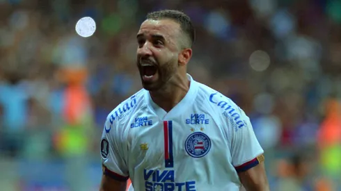 Caio Alexandre durante confronto contra o Boston River na Libertadores de 2025.