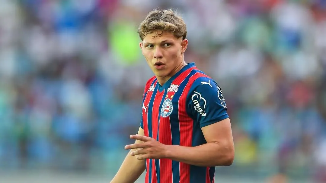 Dell renovou o seu contrato com o Bahia. Reprodução/Instagram oficial do Bahia