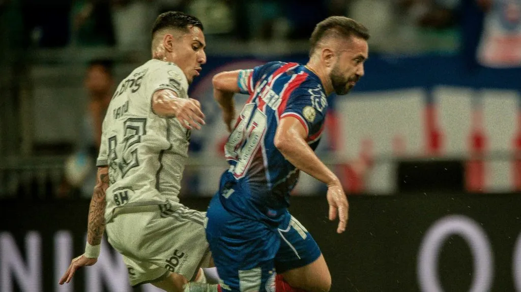 Atlético-MG x Bahia se enfrentam pelo Brasileirão. Foto: Jhony Pinho/AGIF