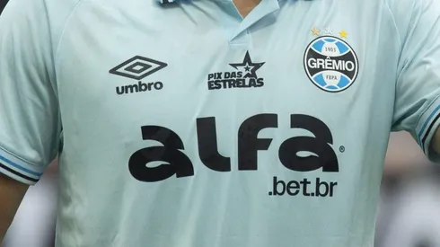 Carlos Vinicius jogador do Gremio durante partida contra o Corinthians no estadio Arena Corinthians pelo campeonato Brasileiro A 2025. Foto: Anderson Romao/AGIF