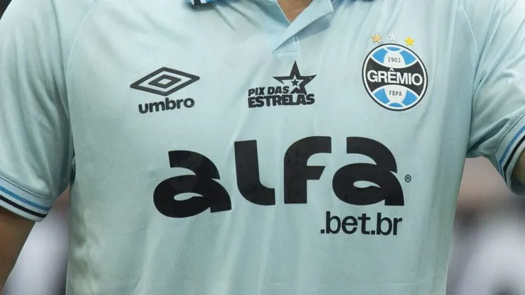 Carlos Vinicius jogador do Gremio durante partida contra o Corinthians no estadio Arena Corinthians pelo campeonato Brasileiro A 2025. Foto: Anderson Romao/AGIF