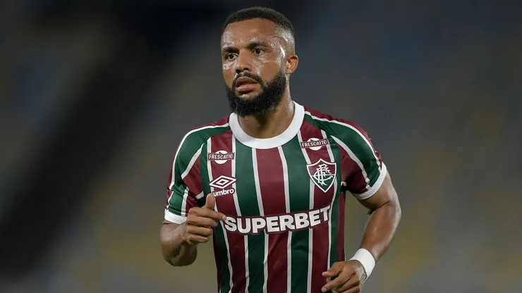 Samuel Xavier, lateral do Fluminense. Foto: Thiago Ribeiro/AGIF