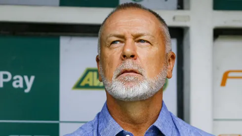 Mano Menezes tecnico do Fluminense durante partida contra o Palmeiras no estadio Arena Allianz Parque pelo campeonato Brasileiro A 2024.