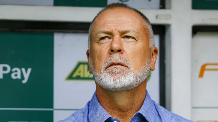 Mano Menezes tecnico do Fluminense durante partida contra o Palmeiras no estadio Arena Allianz Parque pelo campeonato Brasileiro A 2024.