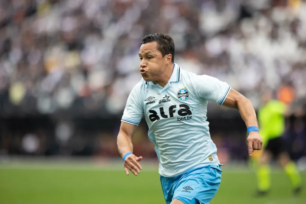 SP – SAO PAULO – 02/11/2025 – BRASILEIRO A 2025, CORINTHIANS X GREMIO – Marlon jogador do Gremio durante partida contra o Corinthians no estadio Arena Corinthians pelo campeonato Brasileiro A 2025. Foto: Joisel Amaral/AGIF