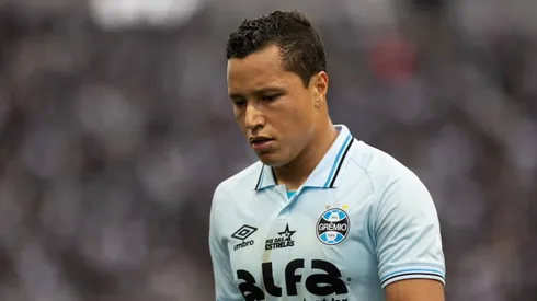 MARLON jogador do Gremio lamenta durante partida contra o Corinthians no estadio Arena Corinthians pelo campeonato Brasileiro A 2025. Foto: Joisel Amaral/AGIF