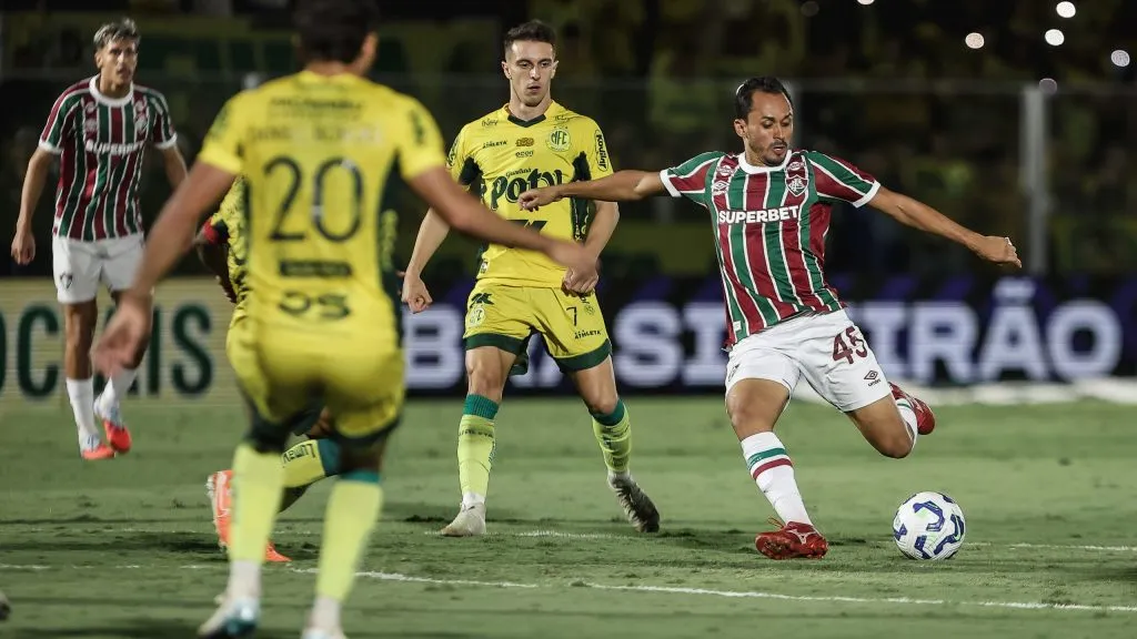 Fluminense x Mirassol se enfrentam pelo Campeonato Brasileiro 2025.
FOTO: LUCAS MERÇON / FLUMINENSE F.C.