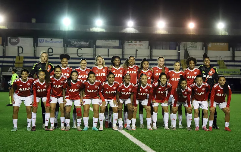 Jogadoras do Internacional de boa parte da temporada - Foto:&nbsp;Edu Andrade/Staff Images/CBF