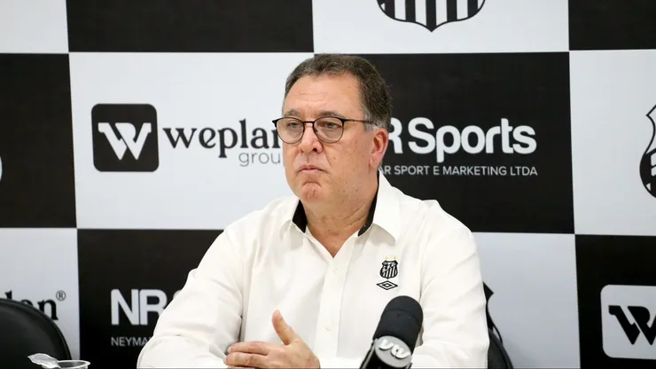 SP - SANTOS - 29/09/2025 - SANTOS, OUTROS - O presidente do Santos FC Marcelo Teixeira durante inauguracao dos novos alojamentos do Recanto dos Alvinegros, hotel dentro do CT Rei Pele onde os jogadores e comissao tecnica ficam concentrados antes da partidas. Foto: Mauricio De Souza/AGIF