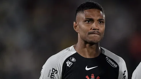 RJ – RIO DE JANEIRO – 13/09/2025 – BRASILEIRO A 2025, FLUMINENSE X CORINTHIANS – Vitinho jogador do Corinthians durante partida contra o Fluminense no estadio Maracana pelo campeonato Brasileiro A 2025. Foto: Thiago Ribeiro/AGIF