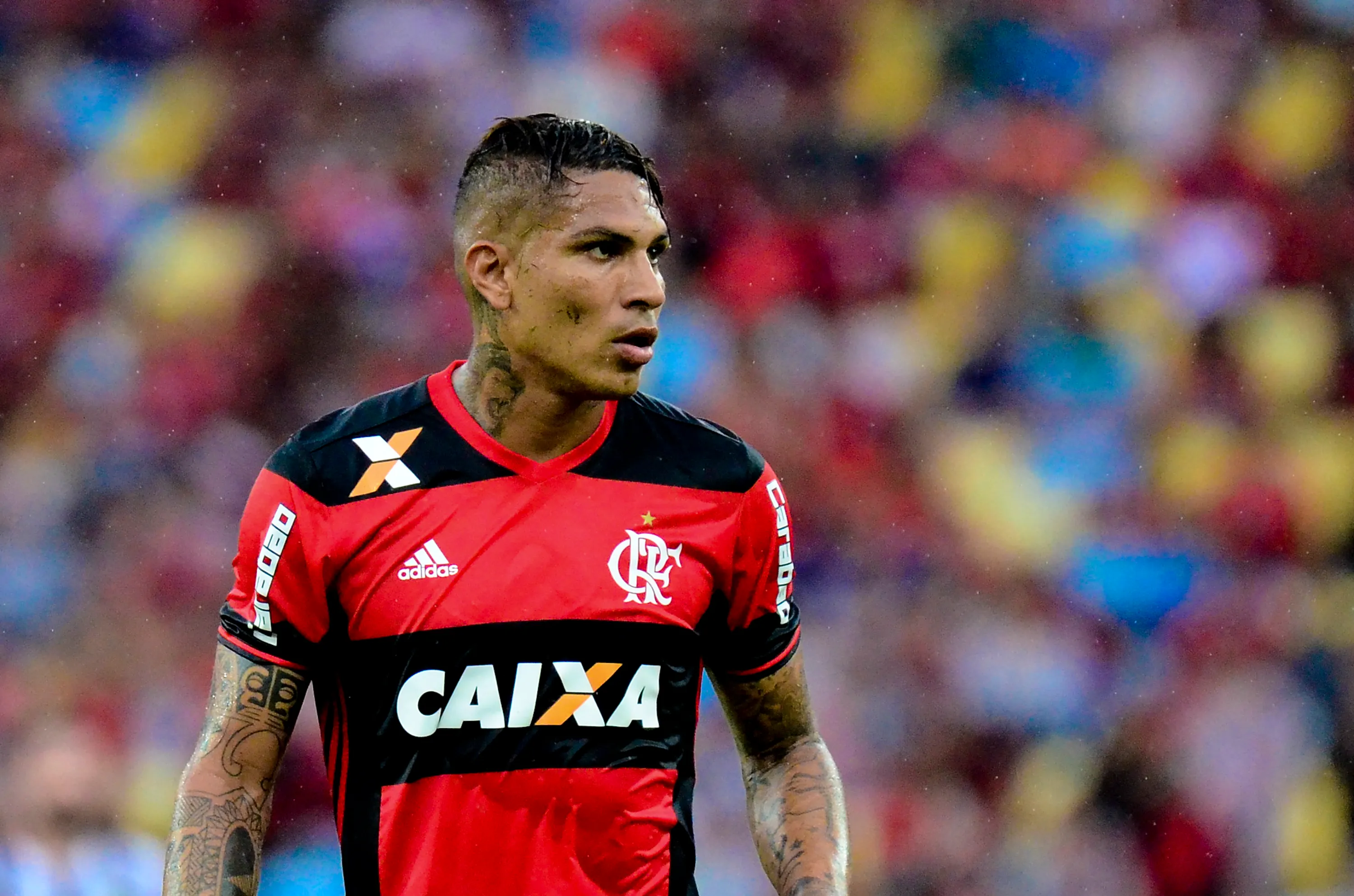 RJ – Rio de Janeiro – 23/04/2017 – Campeonato Carioca 2017, Flamengo x Botafogo – guerrero do Flamengo  no estadio do maracana pelo campeonato carioca 2017 Foto: Thiago Ribeiro/AGIF