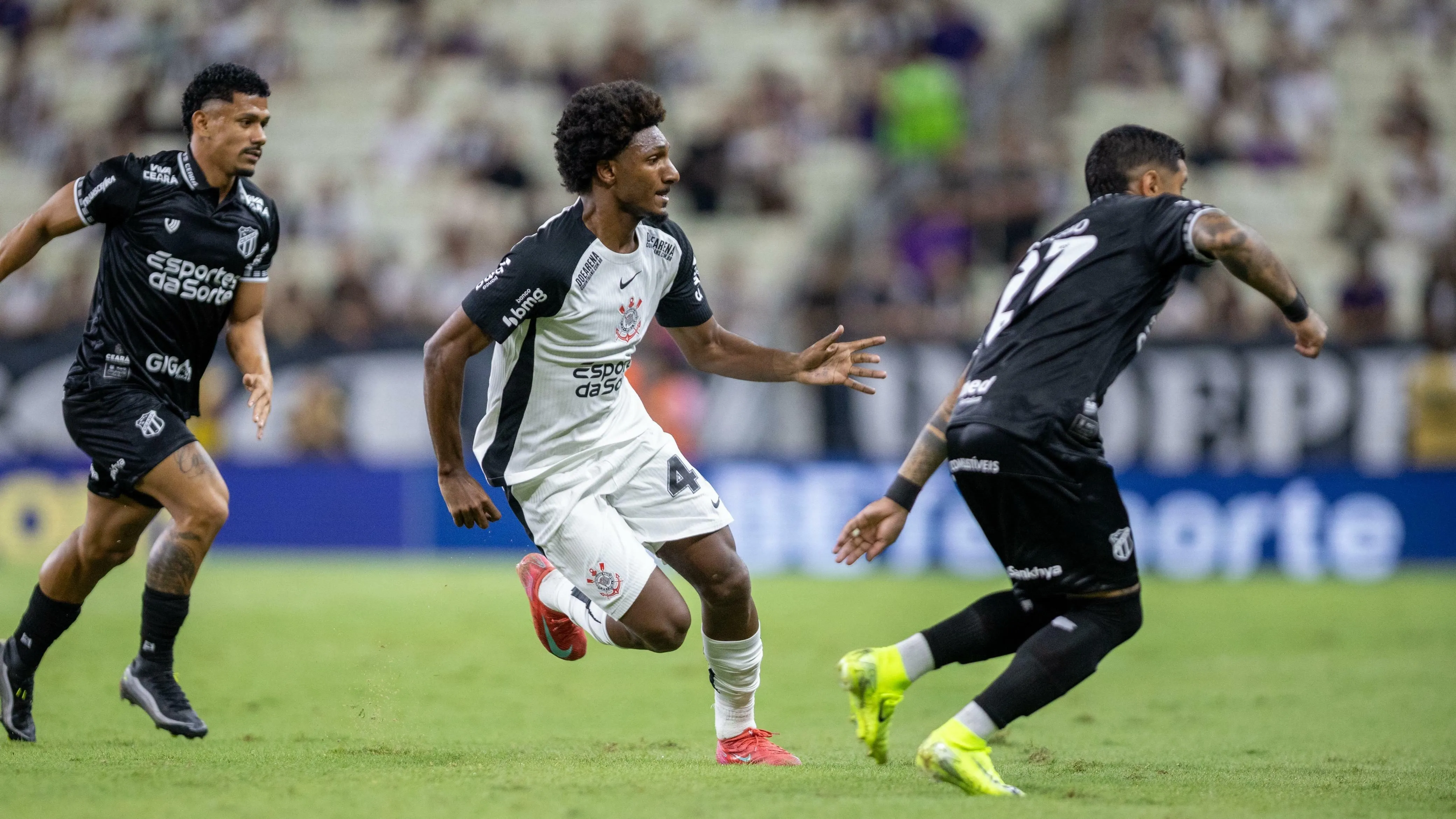 Corinthians x Ceará. Foto: Baggio Rodrigues/AGIF