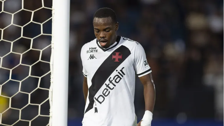 Andres Gomez jogador do Vasco durante partida contra o Bragantino no estadio Cicero De Souza Marques pelo campeonato Brasileiro A 2025. Foto: Anderson Romao/AGIF