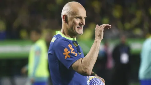 Taffarel preparador de goleiros da Selecao Brasileira do Brasil durante partida contra o Equador no estadio Couto Pereira pelo campeonato Eliminatorias Copa Do Mundo 2026. Foto: Gabriel Machado/AGIF