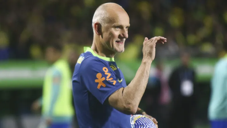 Taffarel preparador de goleiros da Selecao Brasileira do Brasil durante partida contra o Equador no estadio Couto Pereira pelo campeonato Eliminatorias Copa Do Mundo 2026. Foto: Gabriel Machado/AGIF
