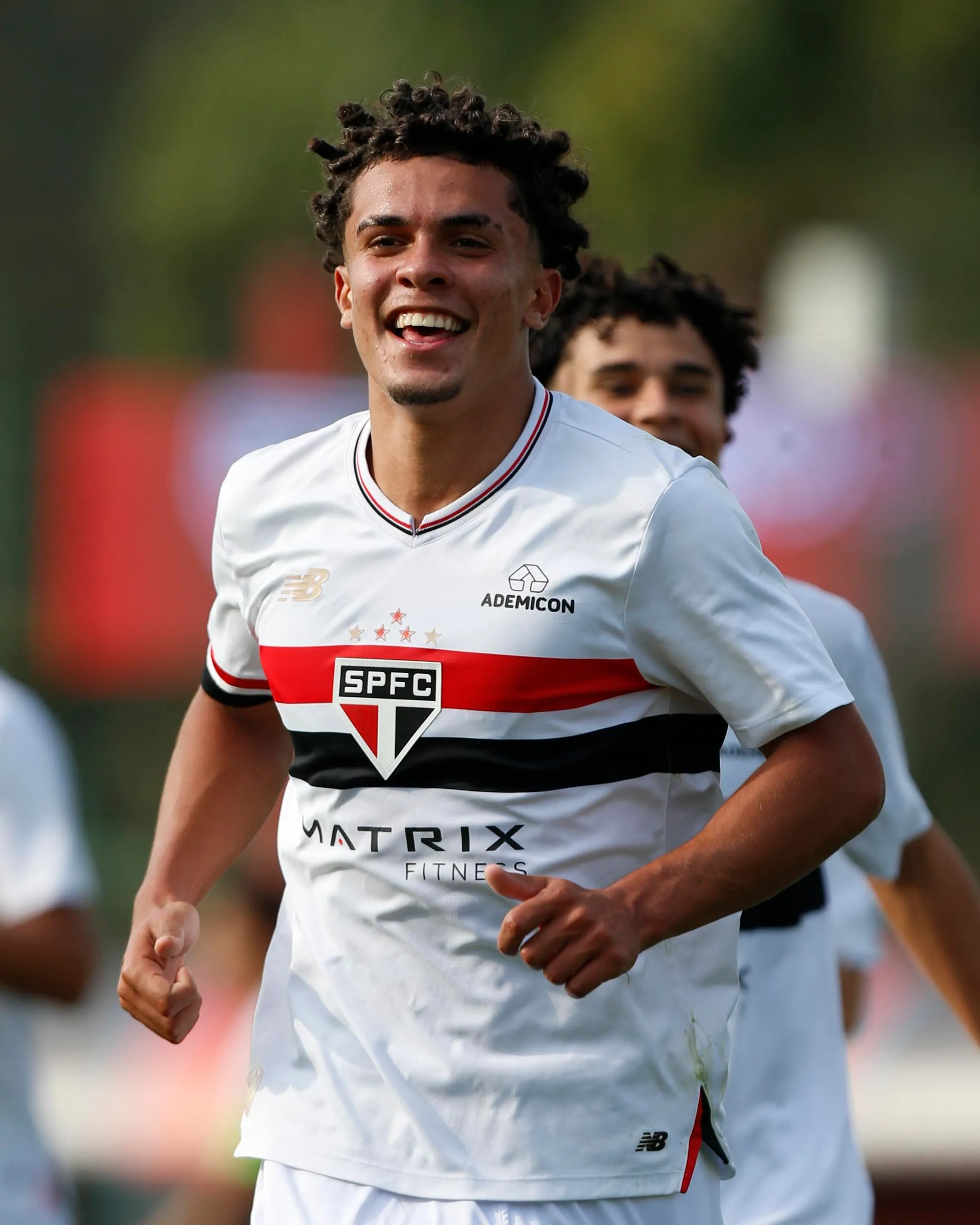 Nicolas Kauan, jovem atacante do São Paulo (Imagem: Miguel Schincariol / São Paulo)