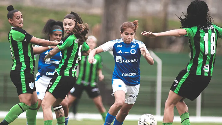 Cruzeiro e América-MG fazem a final do Mineirão Feminino pelo segundo ano seguido - Foto: Gustavo Martins/Cruzeiro