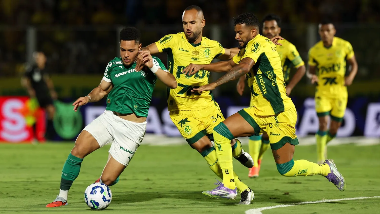 Palmeiras foi superado pelo Mirassol – Foto: Cesar Greco/SEP.