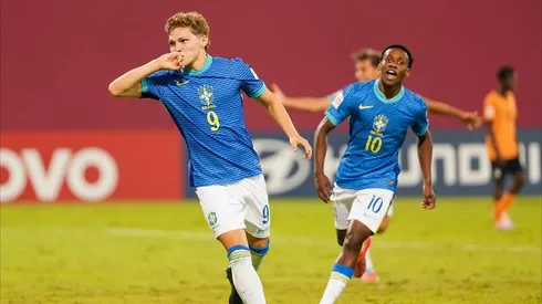 Dell, do Bahia, segue se destacando na Copa do Mundo sub-17. Foto: Nelson Termé/Reprodução/Instagram Seleção de Base