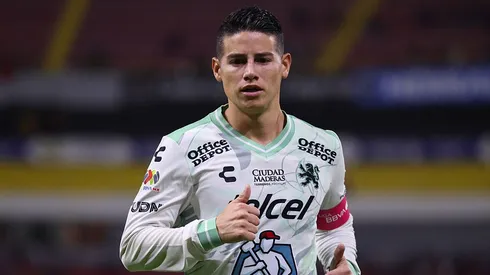 James Rodríguez, meia do León. Foto: Getty Images