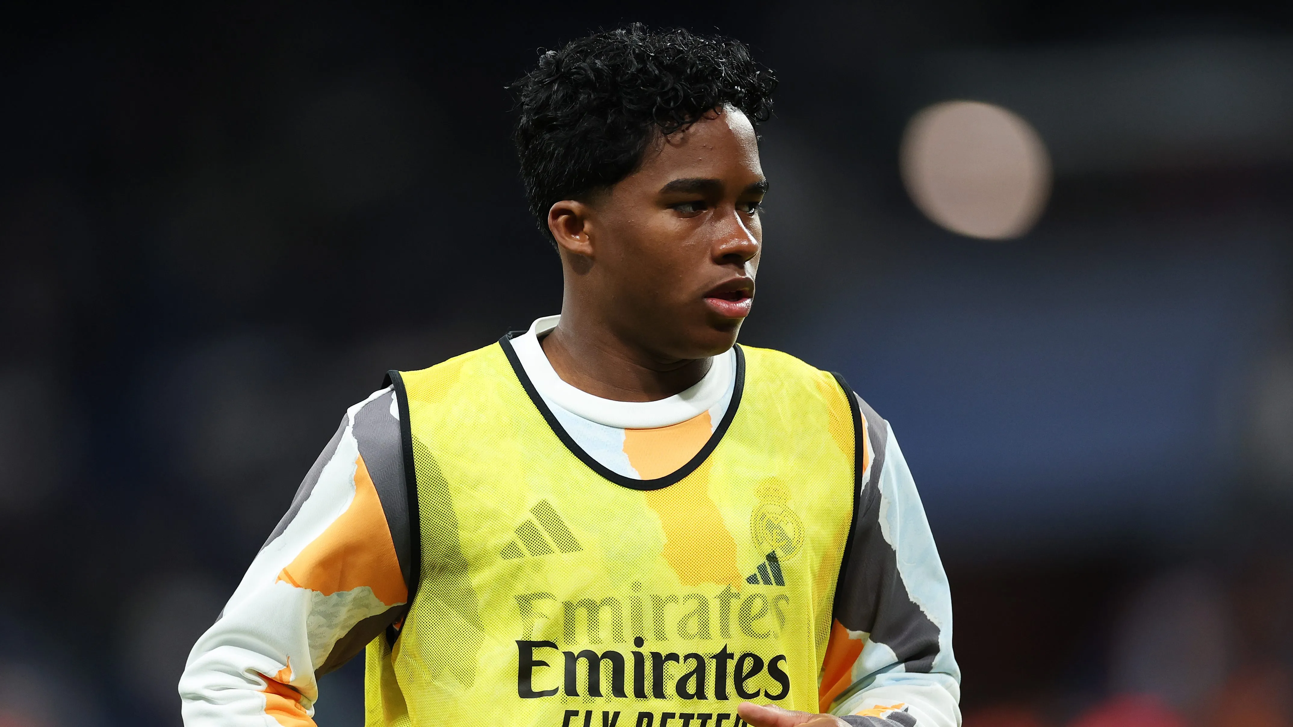 Endrick, jogador do Real Madrid. Photo by Florencia Tan Jun/Getty Images