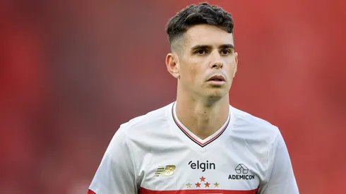 Oscar está na UTI após passar mal no CT do São Paulo. Foto: Thiago Ribeiro/AGIF