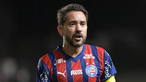Everton Ribeiro em campo pelo Bahia. Foto: Thiago Ribeiro/AGIF