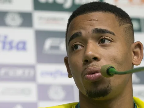 Gabriel Jesus afirma que o Palmeiras está acima do Corinthians