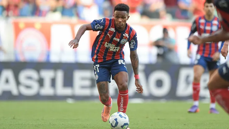 Kayky em ação pelo Bahia no Campeonato Brasileiro