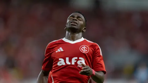 Carbonero, atacante do Internacional. Foto: Liamara Polli/AGIF