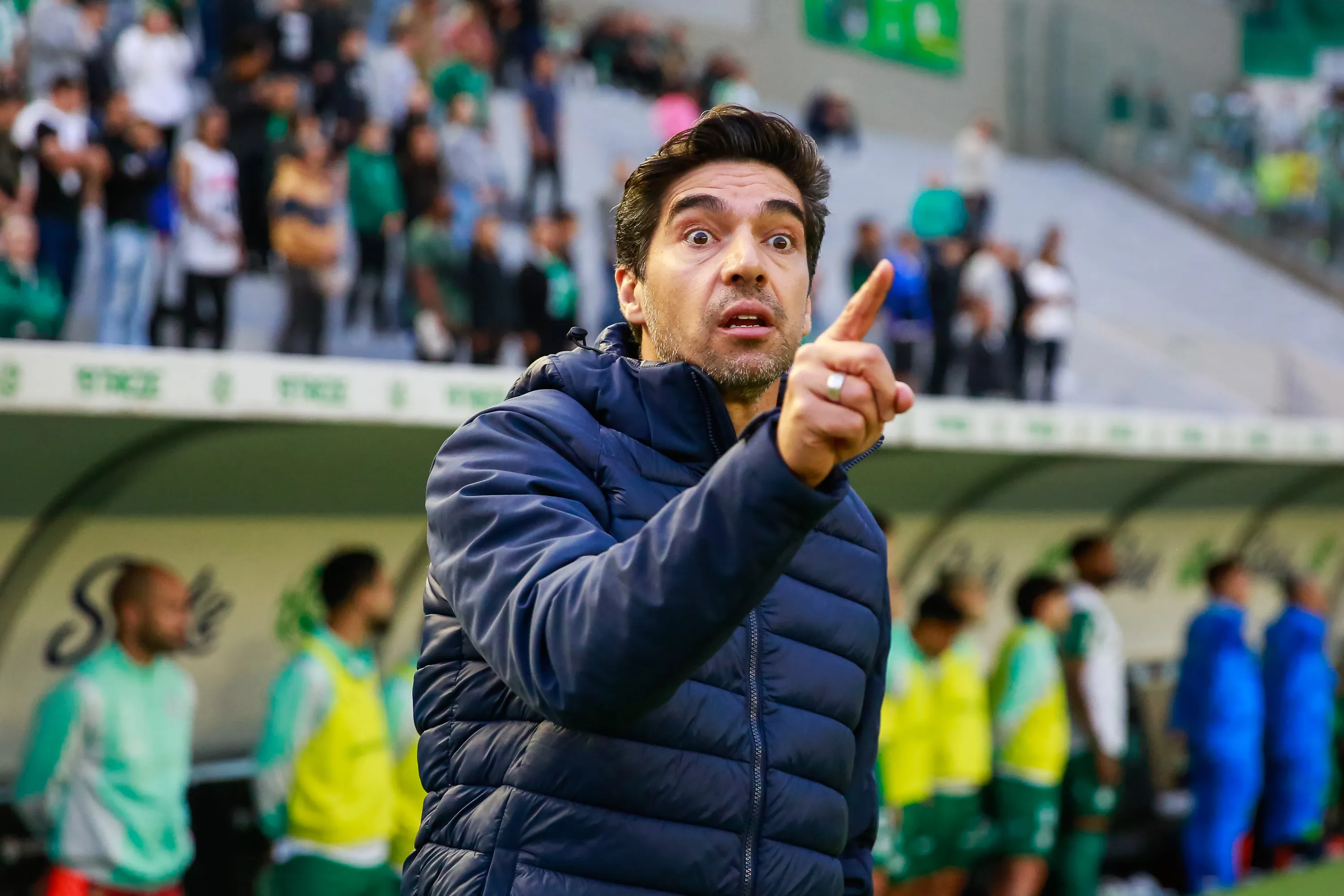 Abel Ferreira recebeu elogios de Muricy – Foto: Luiz Erbes/AGIF.