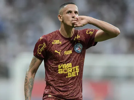 Juba, do Bahia, se junta a atletas do Cruzeiro e Vasco em carona do Palmeiras