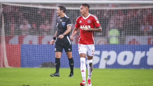 FVitinho, atacante do Internacional. oto: Maxi Franzoi/AGIF