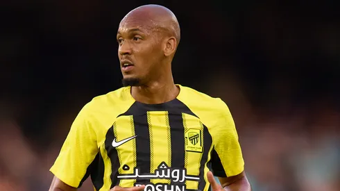 Fabinho durante amistoso contra o Real Betís em 2025.