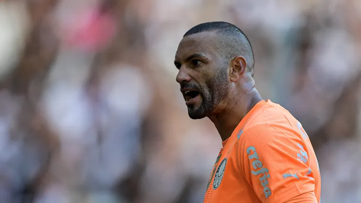 Weverton goleiro do Palmeiras durante partida contra o Vasco no estadio Maracana pelo campeonato BRASILEIRO A 2023.