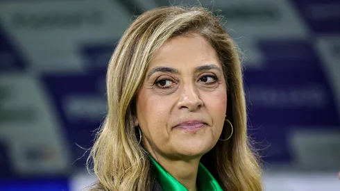 SP - SAO PAULO - 06/11/2025 - BRASILEIRO A 2025, PALMEIRAS X SANTOS - Leila Pereira presidente do Palmeiras antes da partida contra o Santos no estadio Arena Allianz Parque pelo campeonato Brasileiro A 2025. Foto: Fabio Giannelli/AGIF