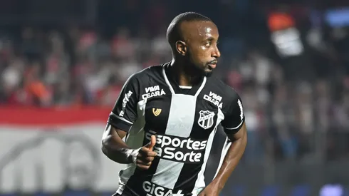 Dieguinho jogador do Ceará durante partida contra o São Paulo no estádio Morumbi pelo campeonato Brasileiro A 2025. Foto: Jota Erre/AGIF