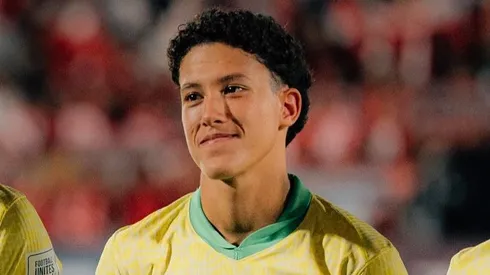 Felipe Morais, meia da base do Cruzeiro, chamou a atenção no Mundial sub-17. Reprodução/Instagram oficial de Felipe Morais