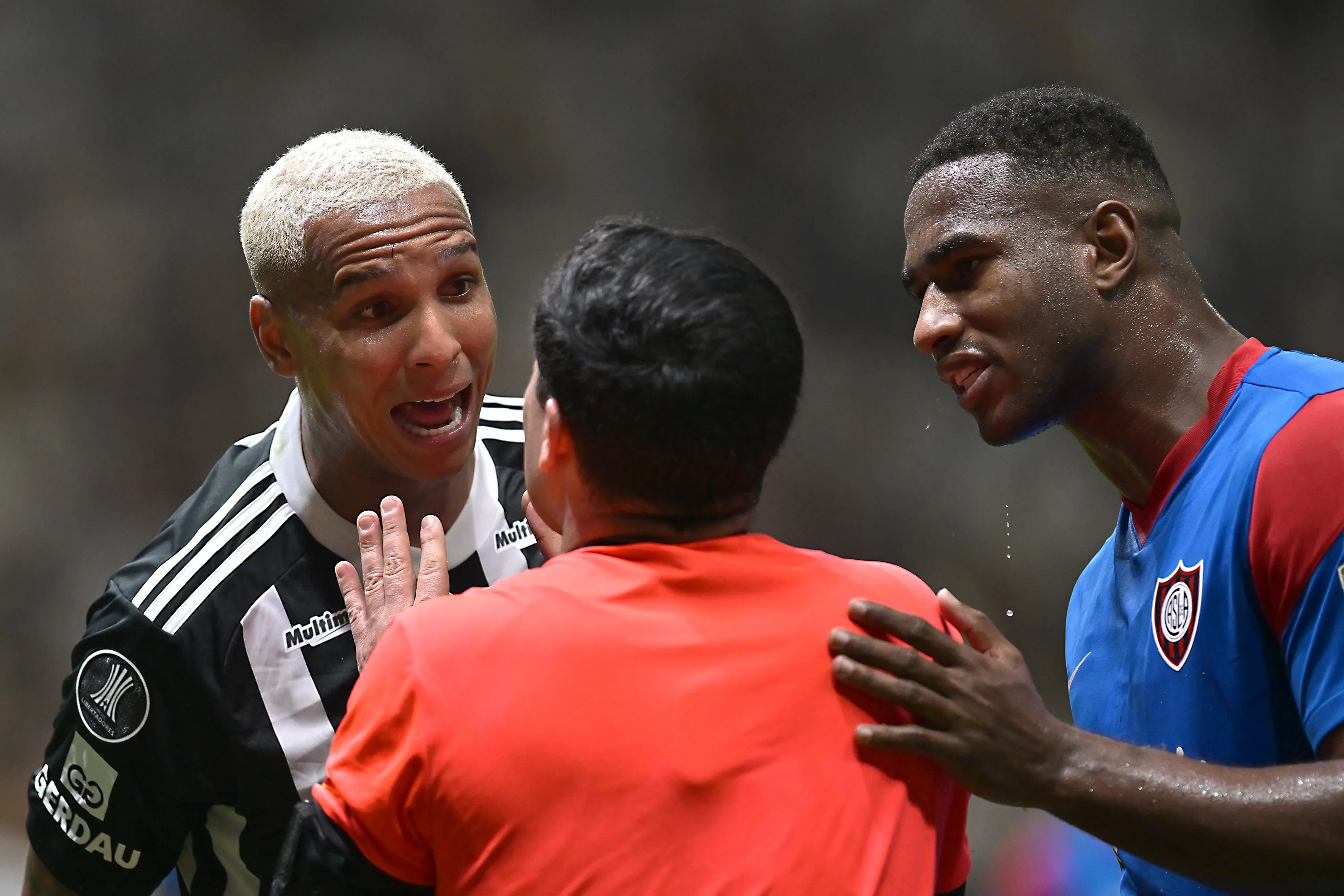 Romaña atuando em Atlético-MG x San Lorenzo em 2024 – (Photo by Pedro Vilela/Getty Images)