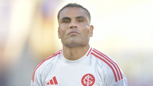 Mercado jogador do Internacional durante partida contra o Fluminense no estadio Maracana pelo campeonato Brasileiro A 2025. Foto: Thiago Ribeiro/AGIF