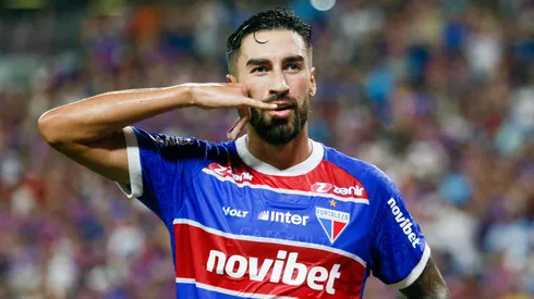 Lucero em ação pelo Fortaleza. Foto: Baggio Rodrigues/AGIF