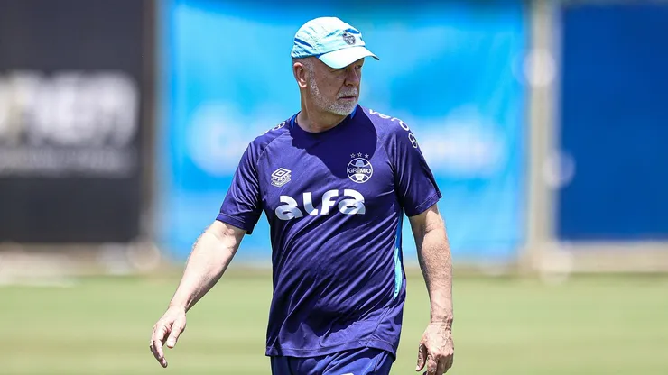 Mano Menezes, técnico do Grêmio. Foto: Angelo Pieretti/Grêmio FBPA