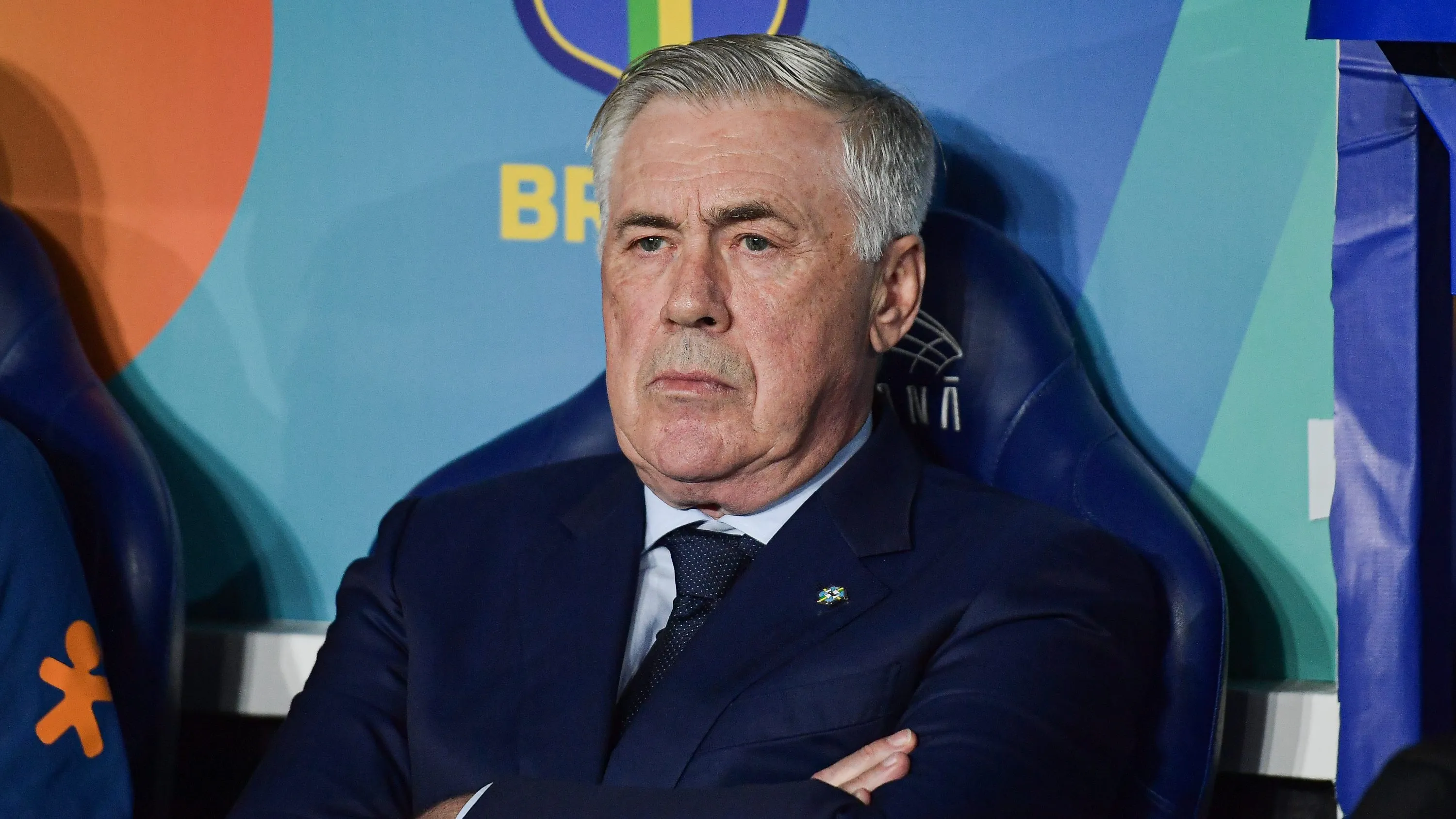 Carlo Ancelotti, técnico da Seleção Brasileira. Foto: Thiago Ribeiro/AGIF