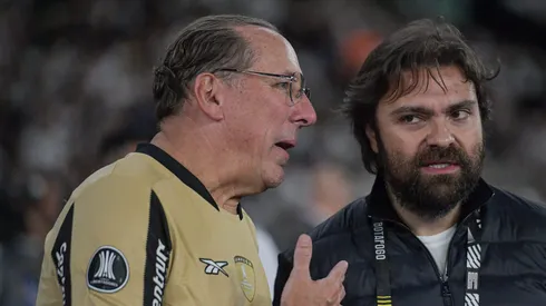 RJ – RIO DE JANEIRO – 11/09/2025 – COPA DO BRASIL 2025, BOTAFOGO X VASCO – Joao Paulo Magalhaes atual presidente e John Textor CEO do Botafogo durante partida contra o Vasco no estadio Engenhao pelo campeonato Copa Do Brasil 2025. Foto: Thiago Ribeiro/AGIF