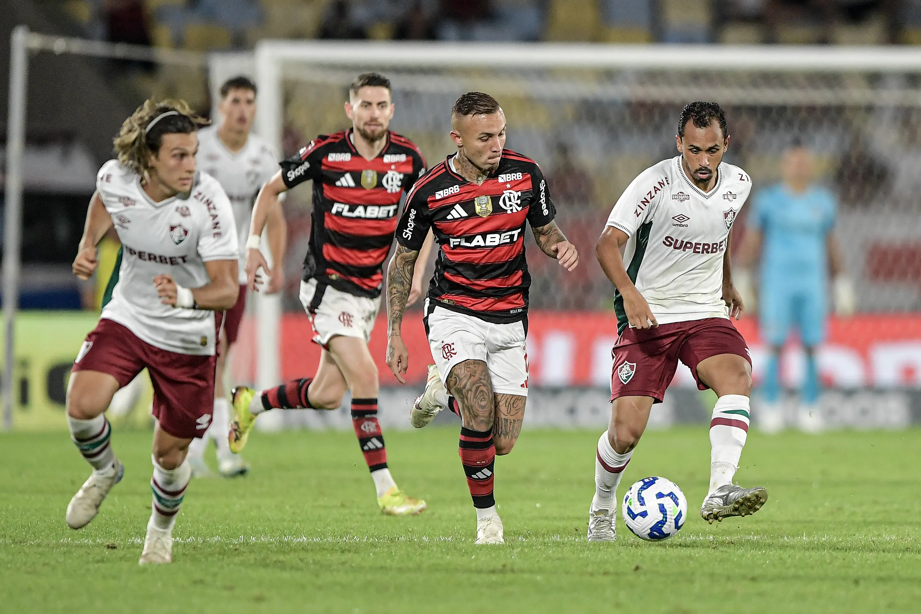 No FlaFlu do primeiro turno, o Fluminense perdeu por 1 a 0