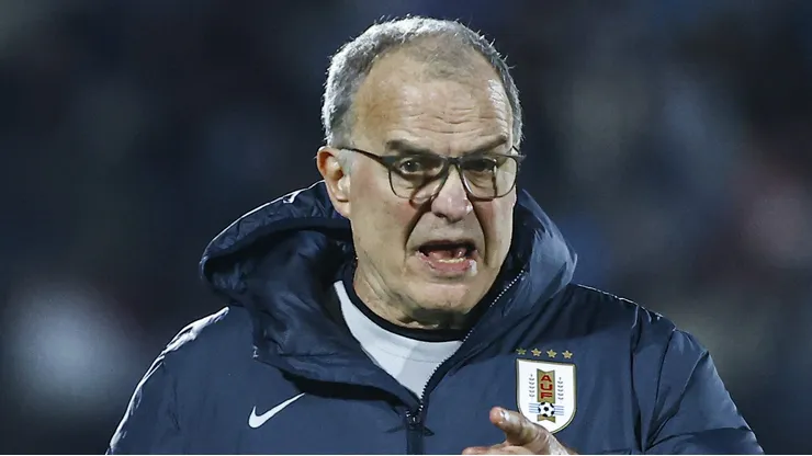Marcelo Bielsa pode frustrar planos do Flamengo. Foto: Ernesto Ryan/Getty Images