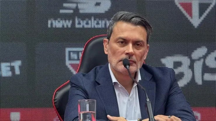 Rui Costa, executivo de futebol do São Paulo. Foto: Marcelo Braga
