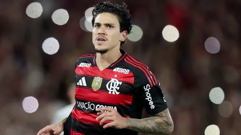 Pedro em campo pelo Rubro-Negro. Foto: Gilvan de Souza/Flamengo