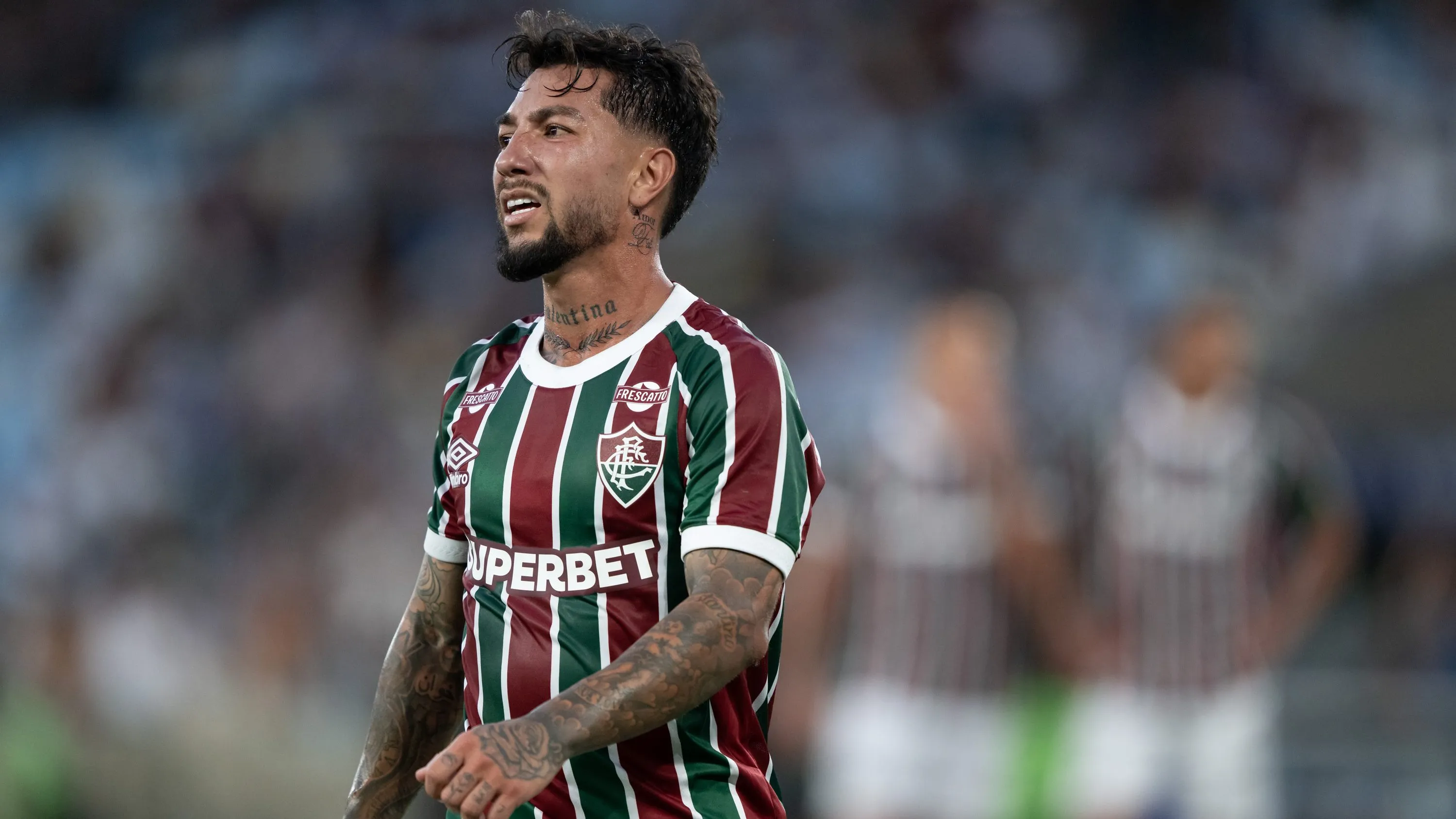 Lucho Acosta virou protagonista no Fluminense. Foto: AGIF