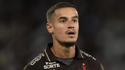 Coutinho jogador do Vasco durante partida contra o Fluminense no estadio Maracana pelo campeonato Brasileiro A 2025. Foto: Jorge Rodrigues/AGIF